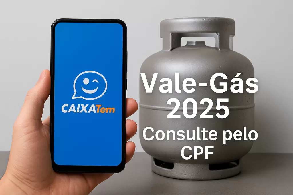 Como consultar o Vale-Gás 2025 pelo CPF. ChatGPT Image 13 de jun. de 2025, 14_28_48